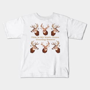 Hunter gifts, hunting, This Is My Brain Come Hunting Season Kids T-Shirt